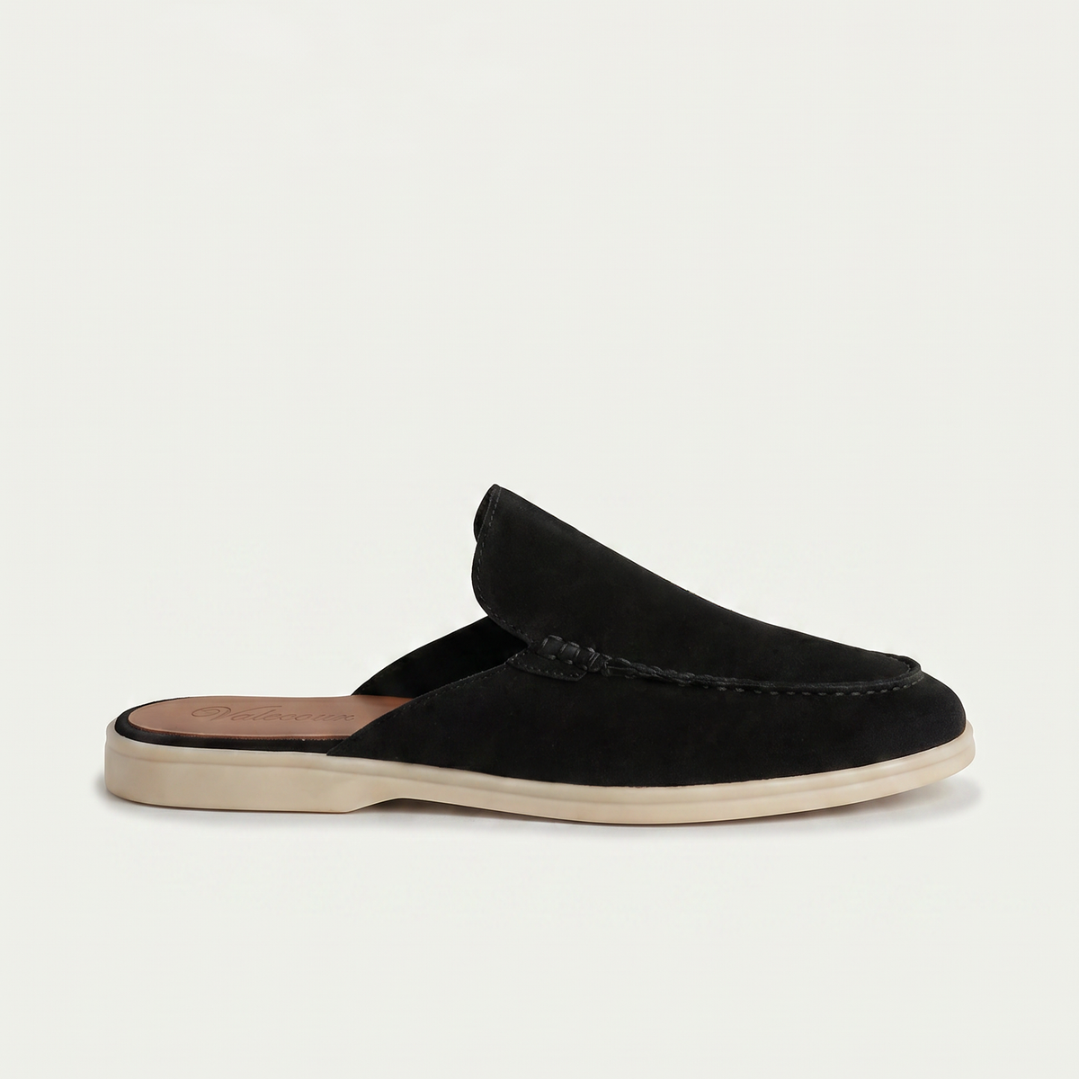 Ancestral Suede Mule Black