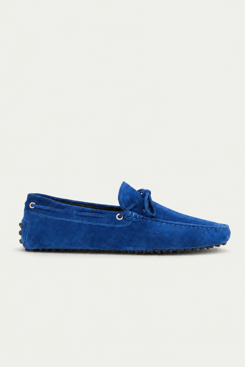 Capri Wildleder Mokassin Meeresblau