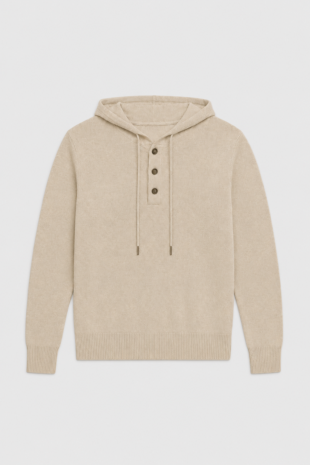 Levano Hooded knit Beige