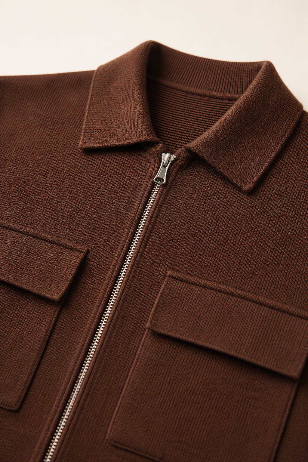Venturi Merino Cardigan Caramel