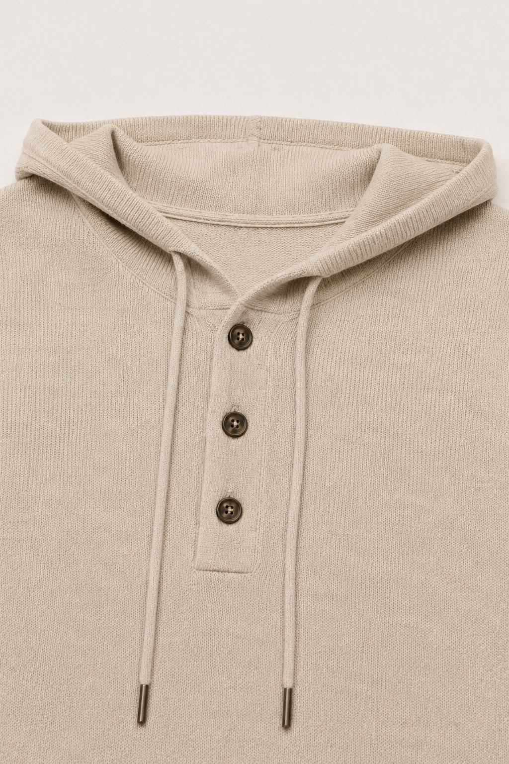 Levano Hooded knit Beige