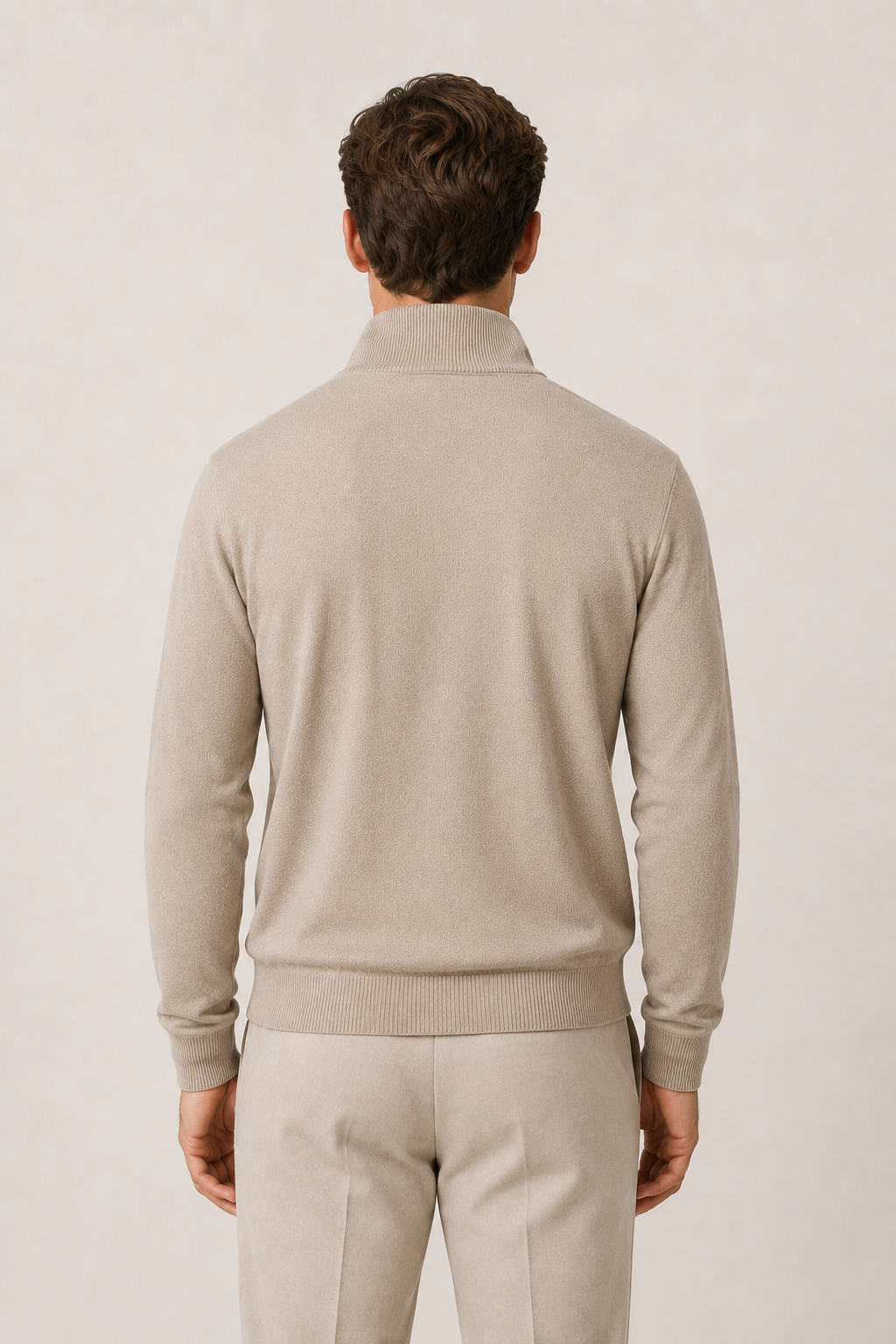 Seravio Quarter-Zip Beige