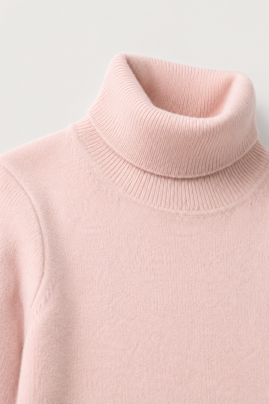Intemporel Rollkragenpullover Jeansblau