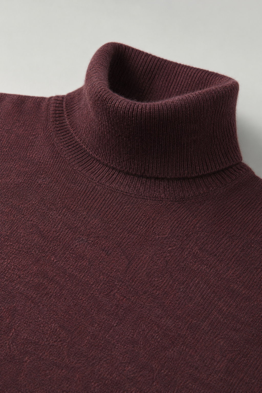 Intemporel Rollkragenpullover Jeansblau