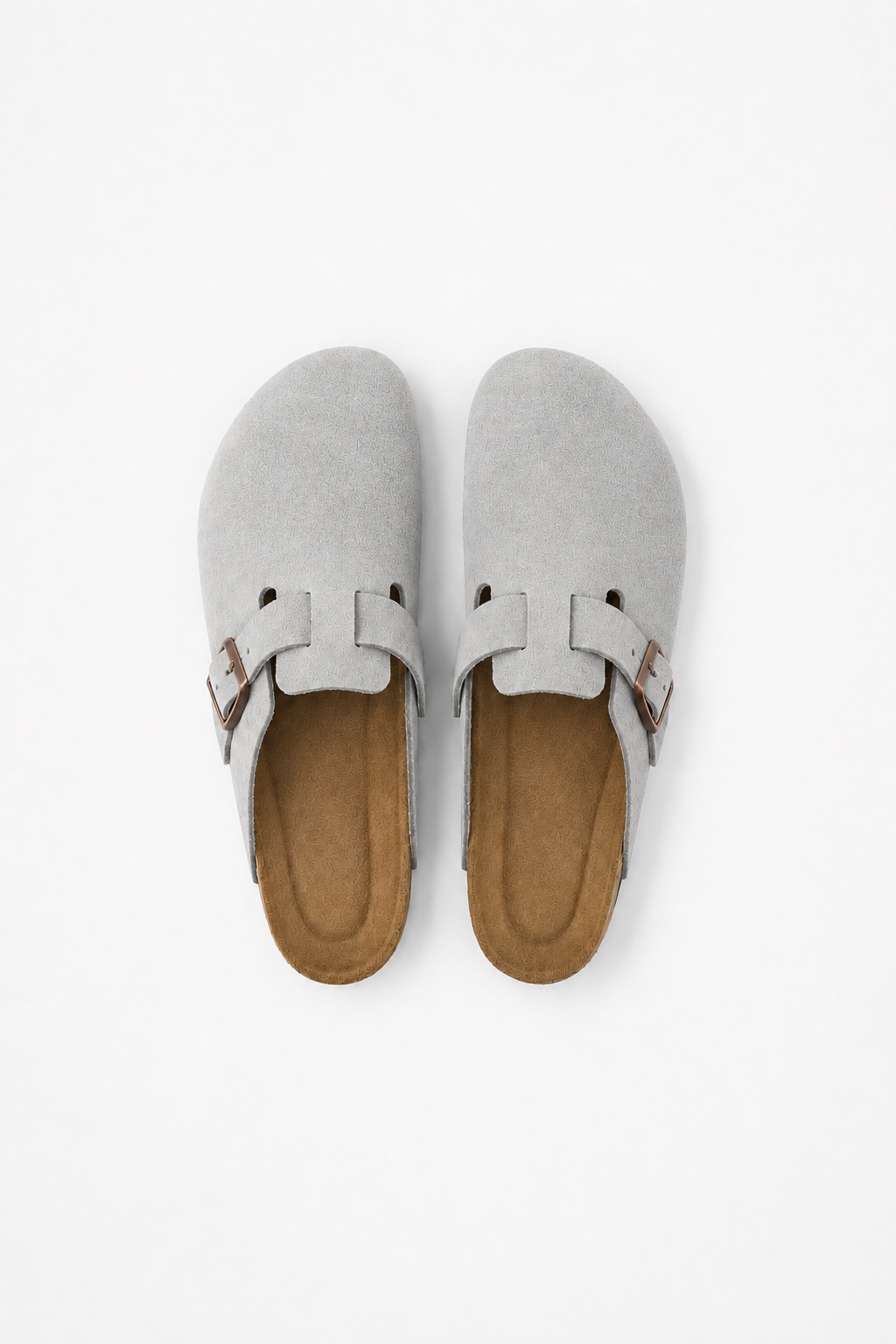 Montreux Wildleder-Clog Grau