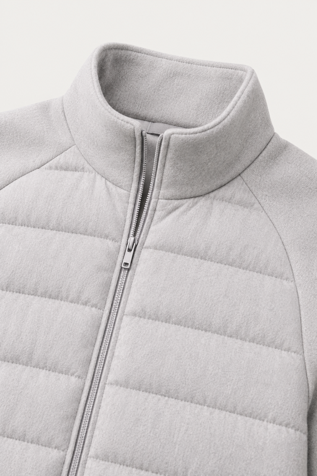 Essential Hybrid Jacke Grau