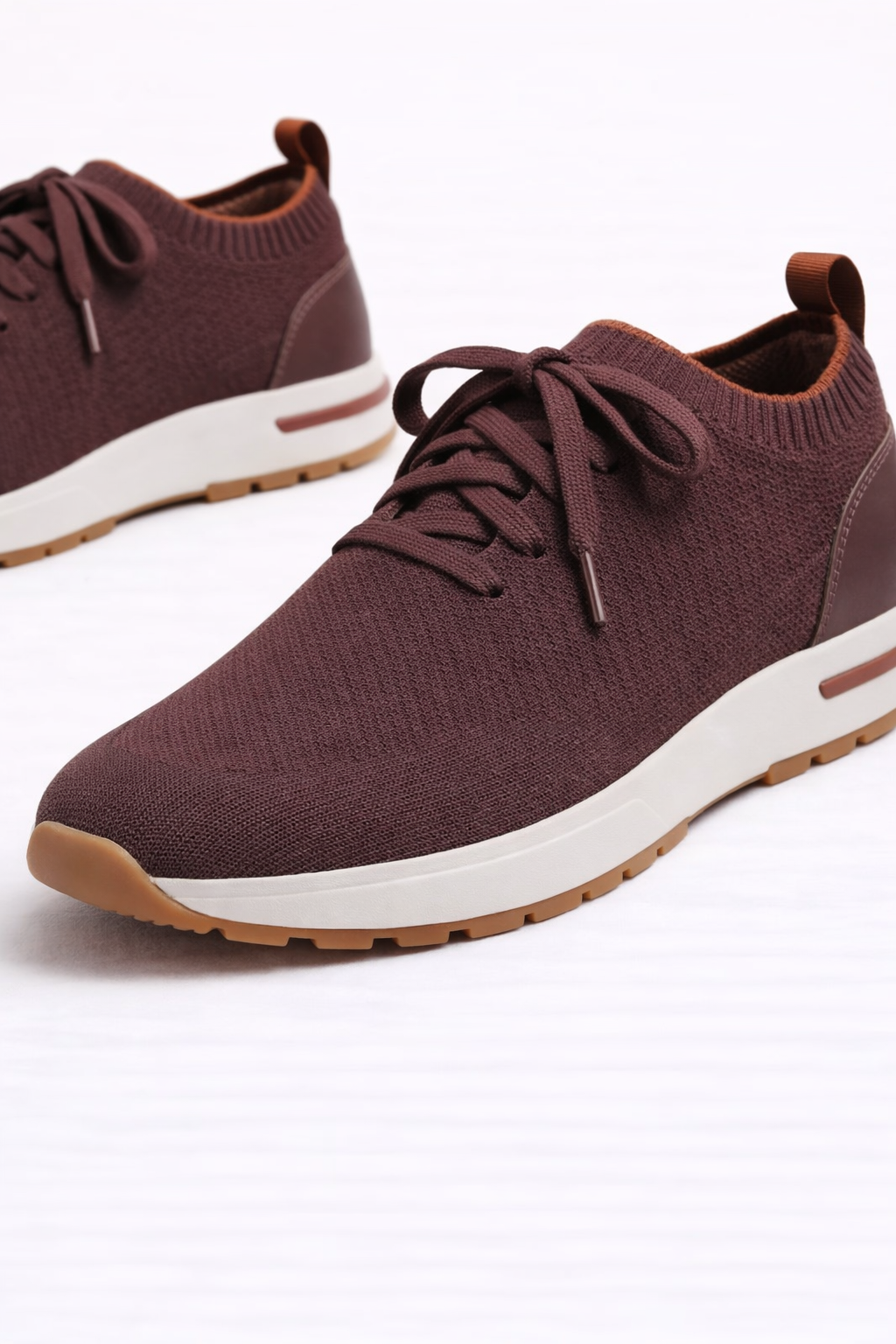 Selano Mesh Slip-On Dunkelbraun