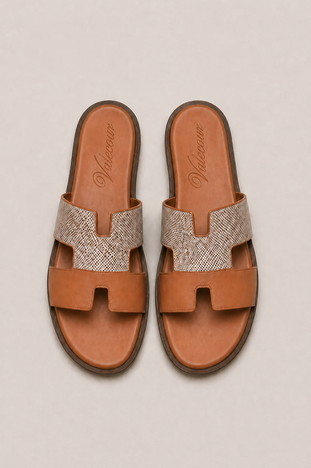 Valero Sandale Braun/Beige