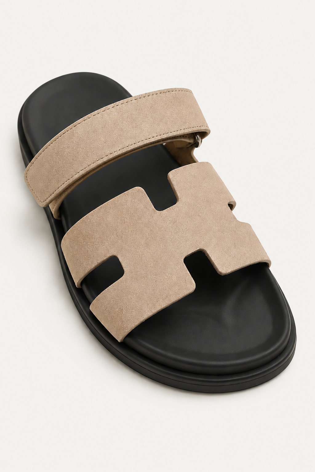 Virello Sandale Schwarz/Beige