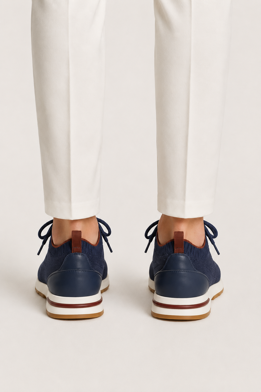 Selano Mesh-Slipper Hellblau
