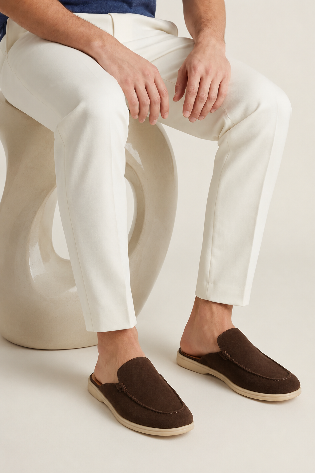 Mokassin aus Wildleder „Ancestral Suede“, Braun