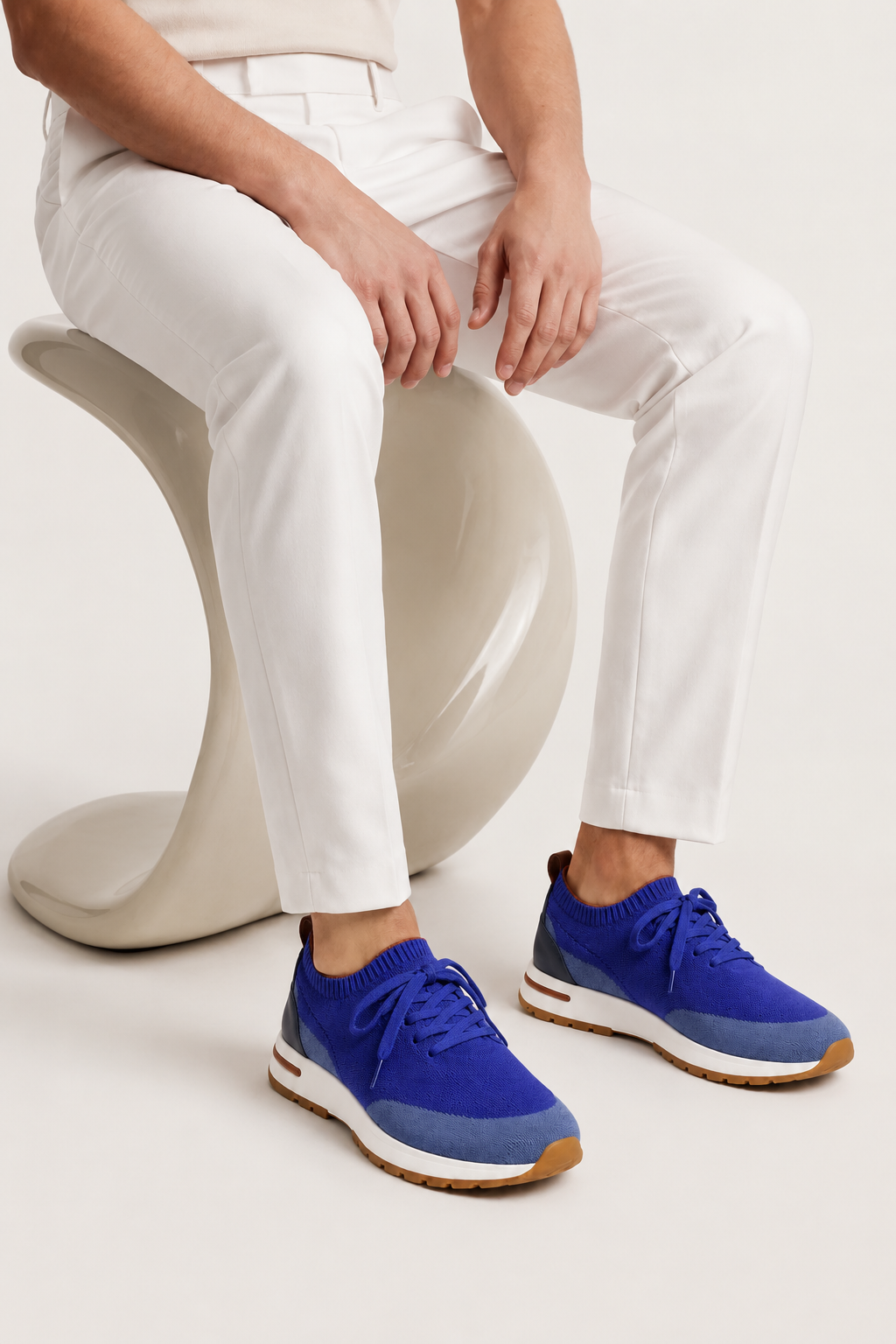 Selano Mesh Slip-On Blau