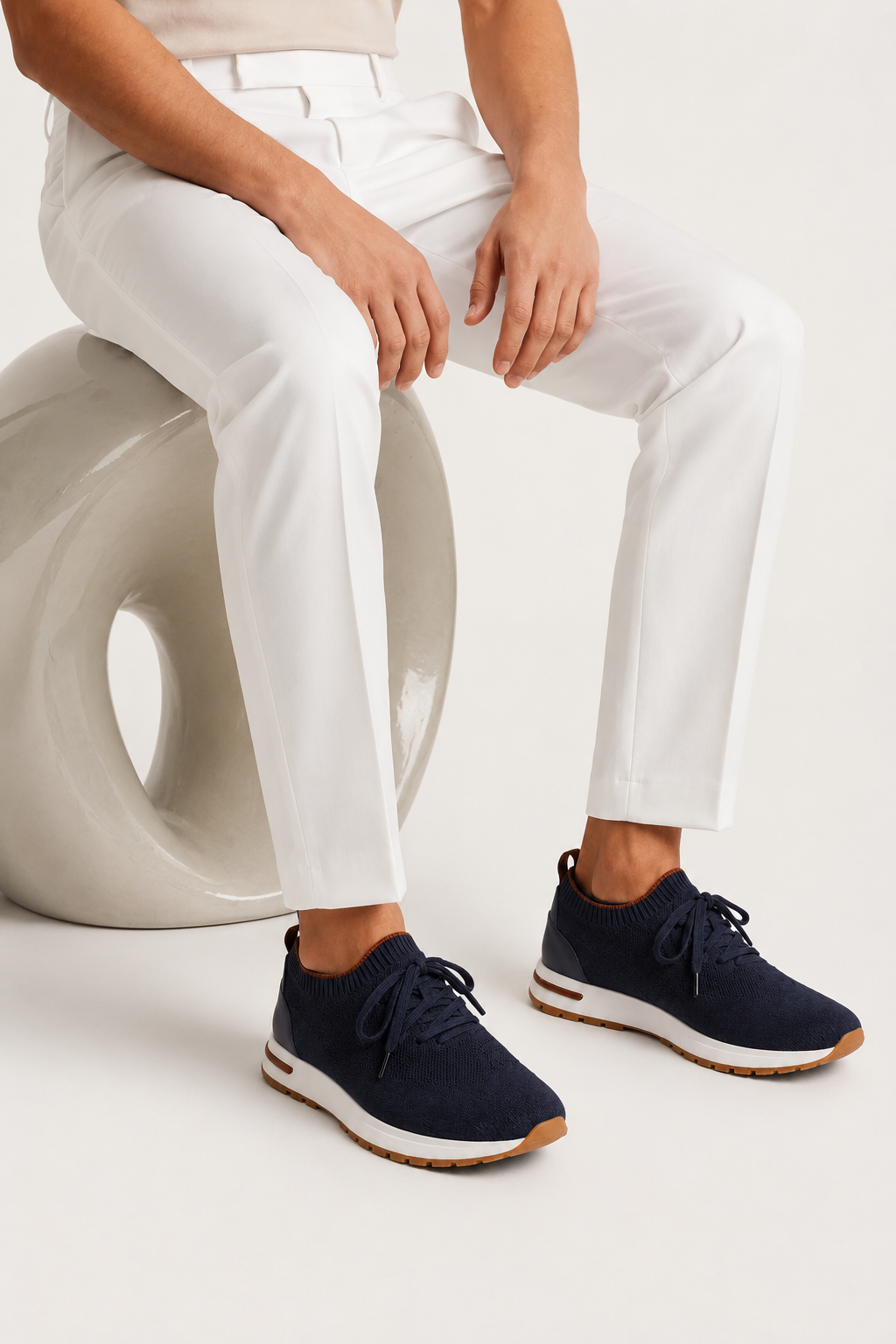 Selano Mesh Slip-On Dunkelblau
