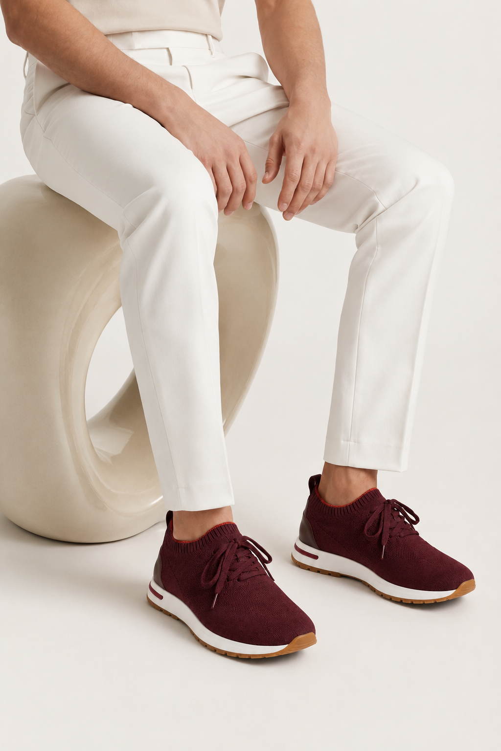 Selano Mesh Slip-On Dunkelbraun