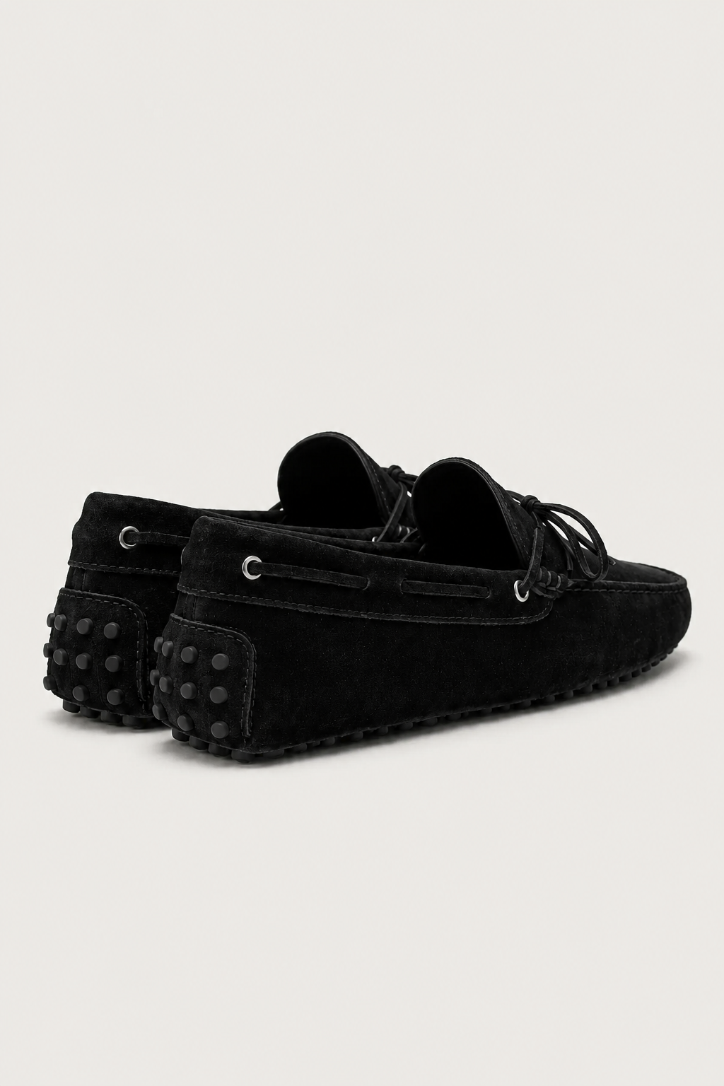 Capri Wildleder Mokassin Schwarz