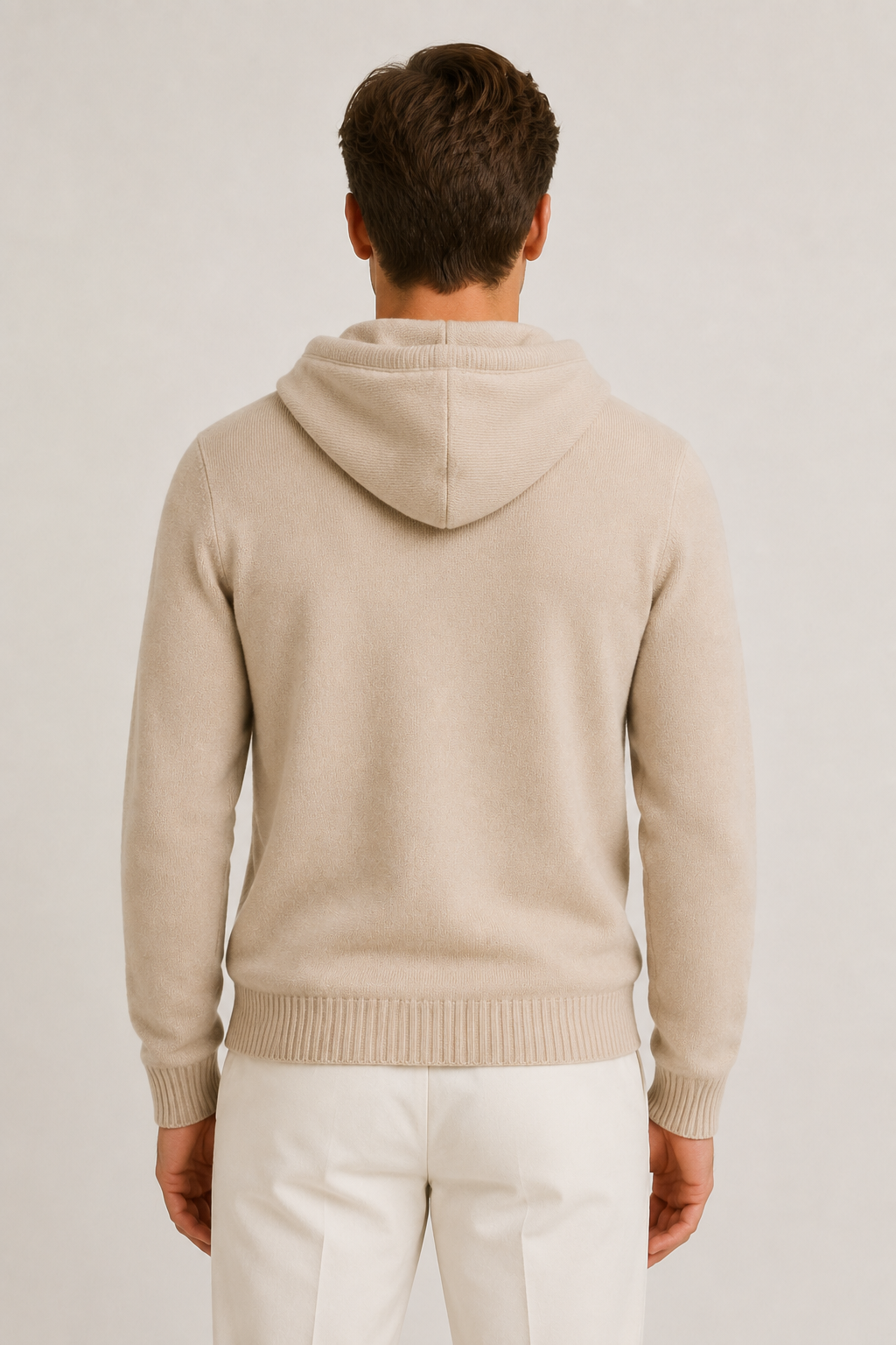 Rollkragenpullover, Schwarz