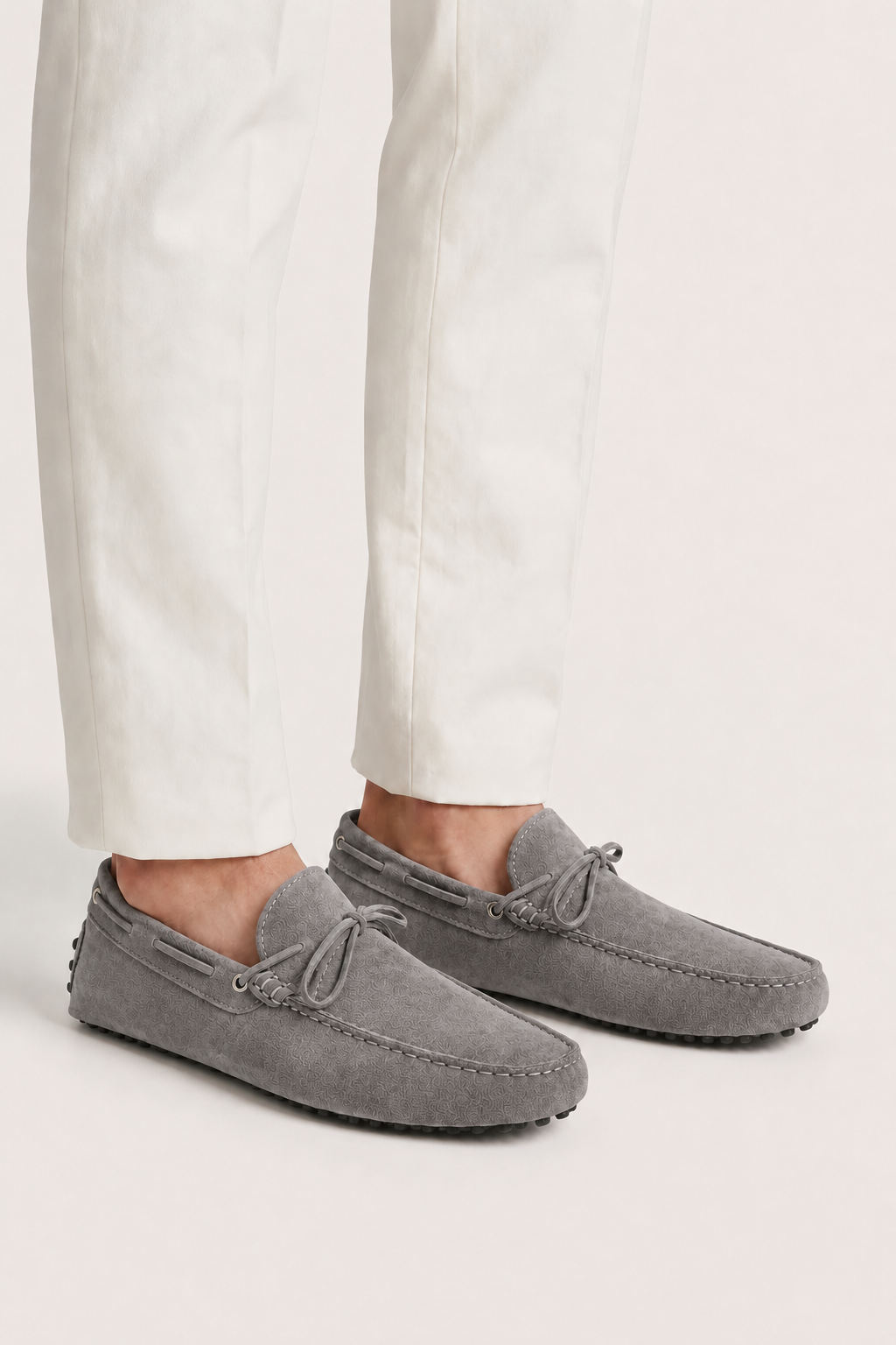 Capri Wildleder Mokassin Grau