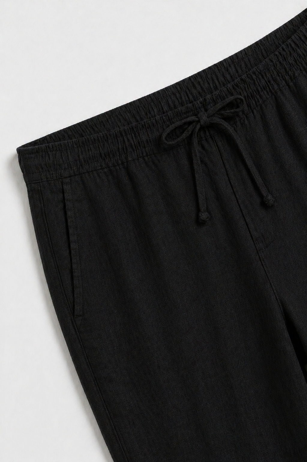 Leinenhose Bayside Schwarz