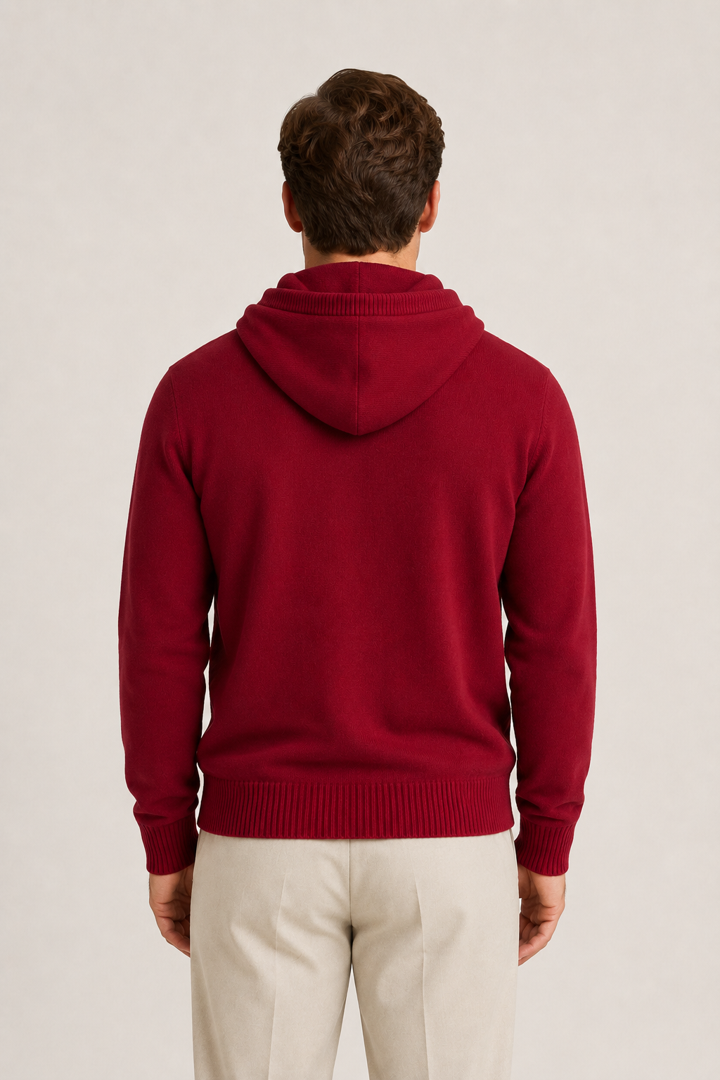 Rollkragenpullover, Schwarz