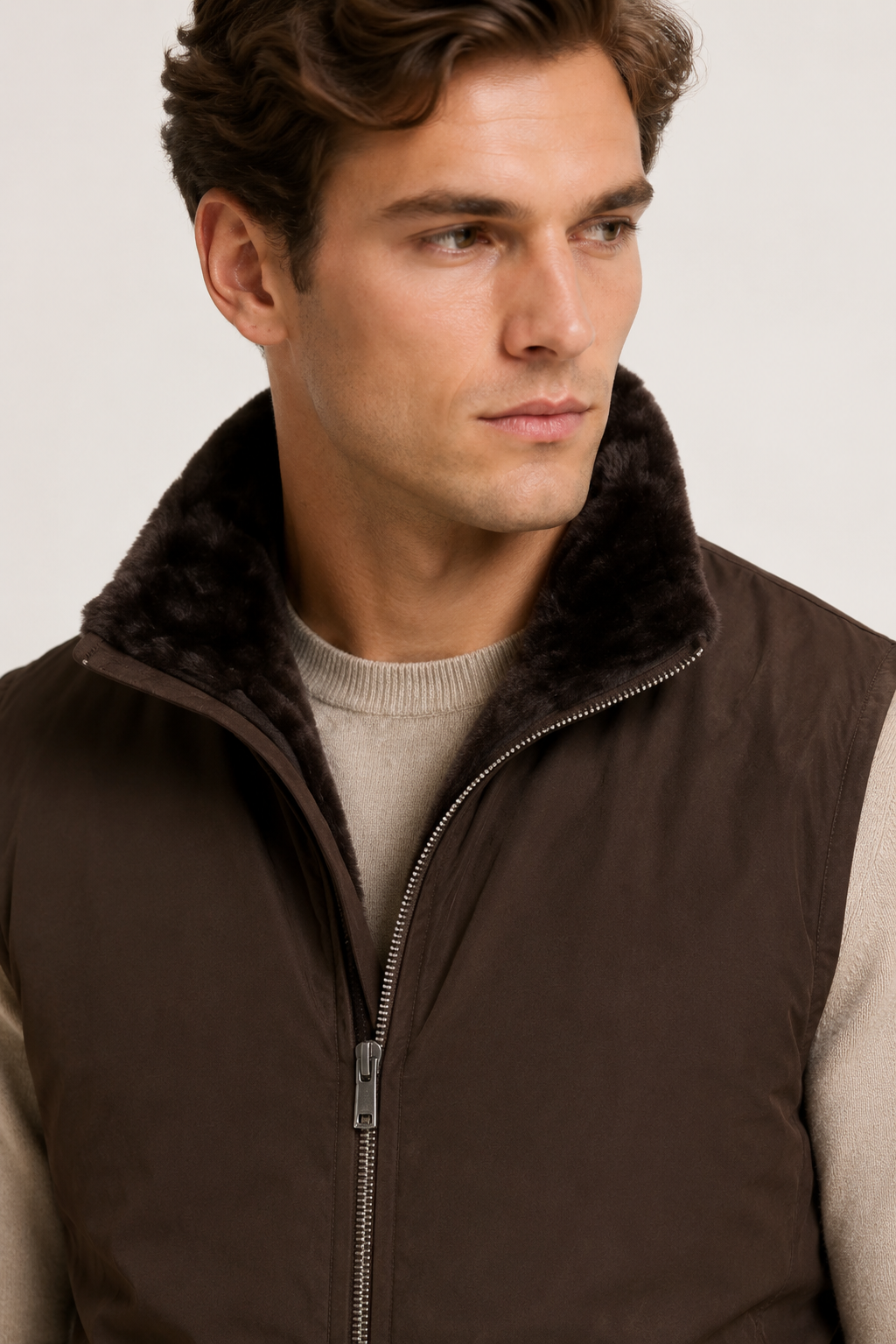 Reverso Bodywarmer Grau