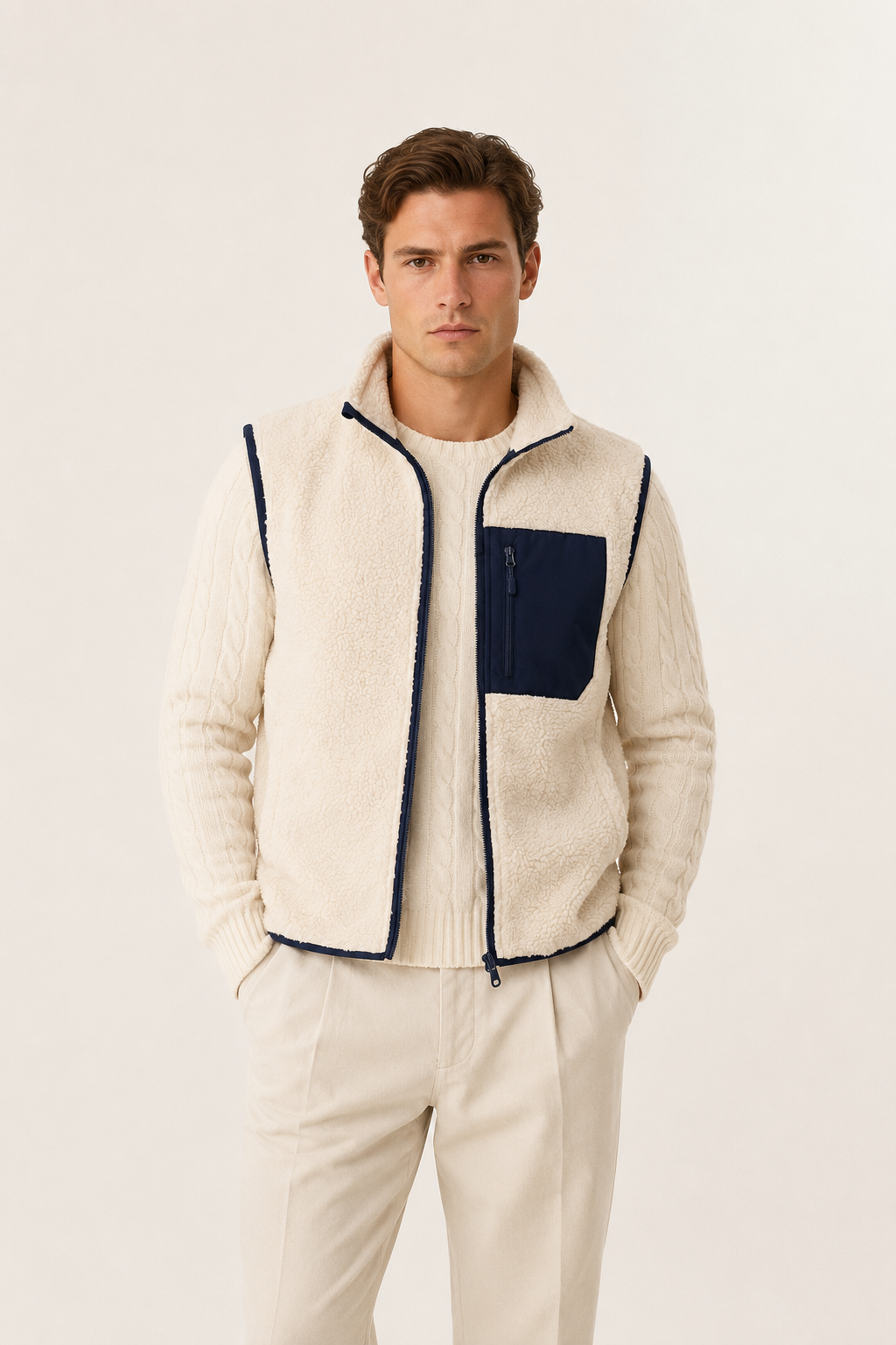 Reverso Bodywarmer Grau