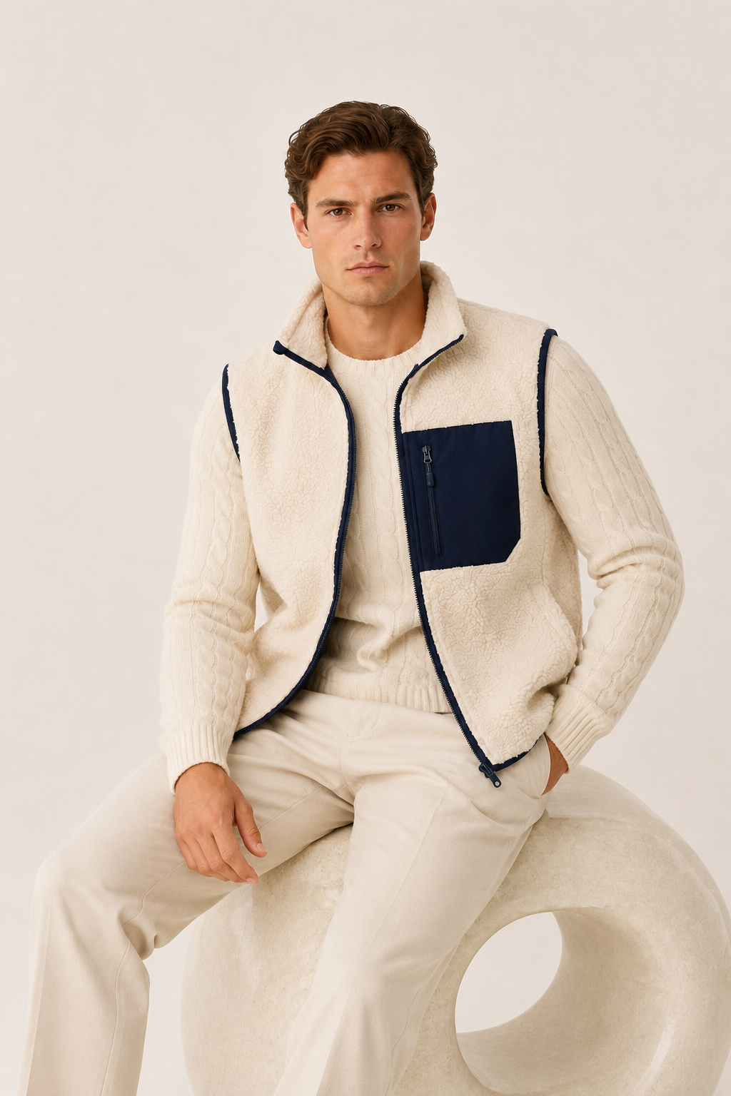 Reverso Bodywarmer Grau
