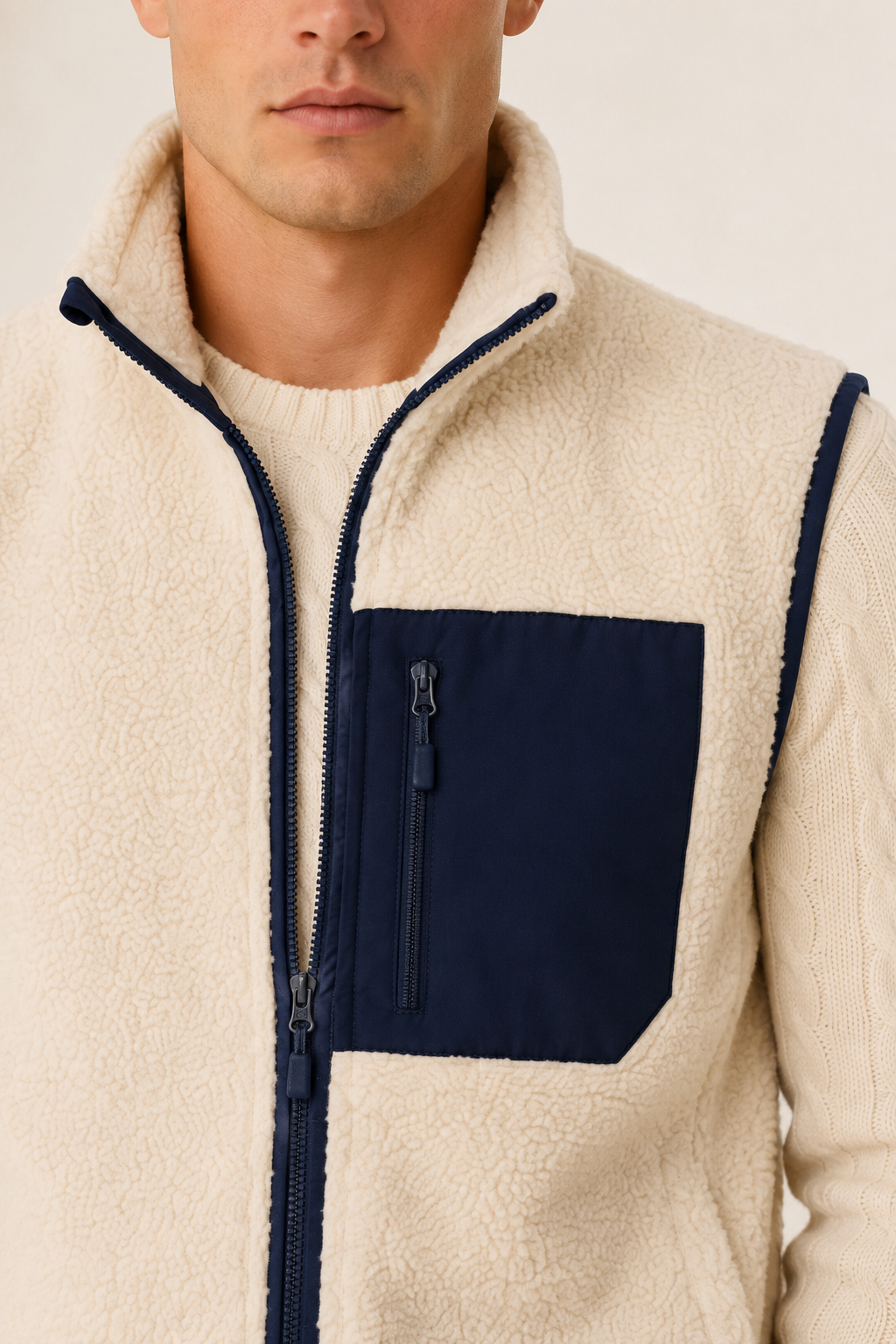Reverso Bodywarmer Grau