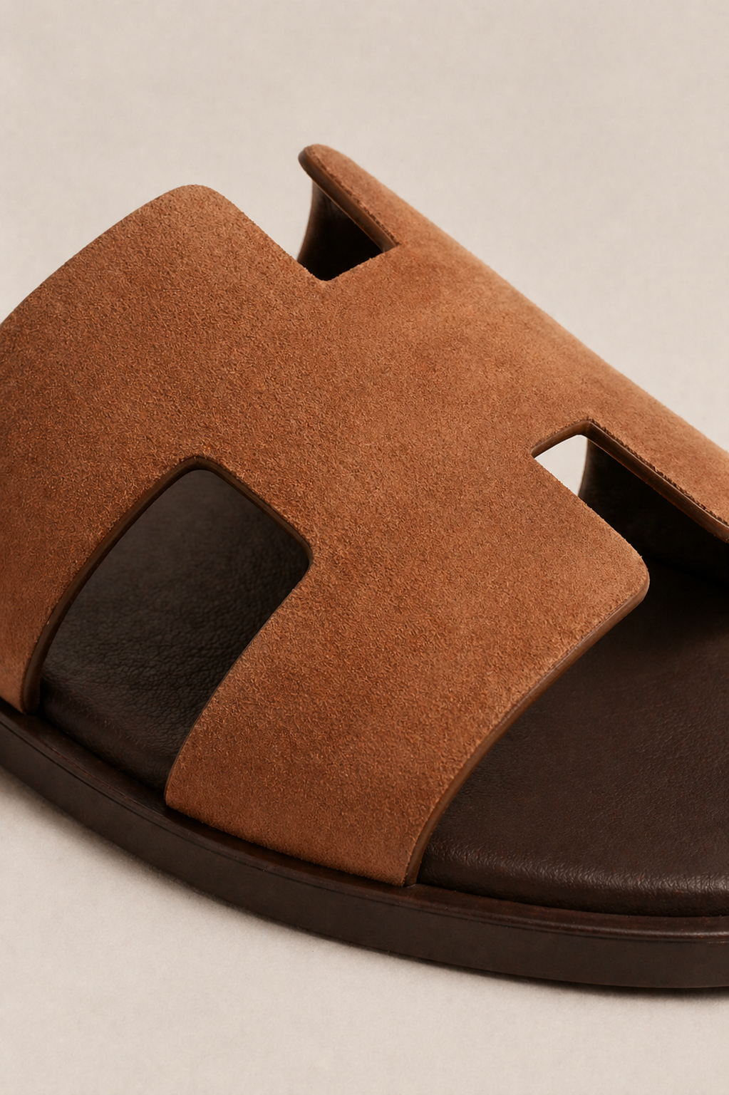 Valero Wildledersandalen Braun