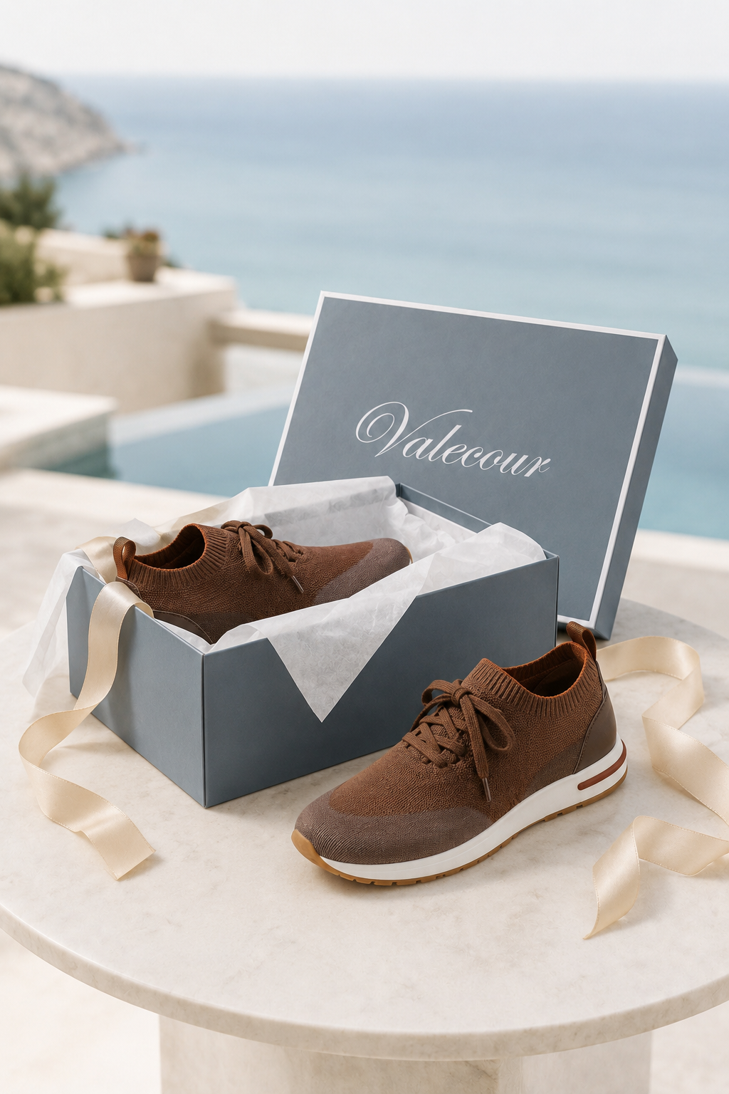Selano Mesh Slipper Braun