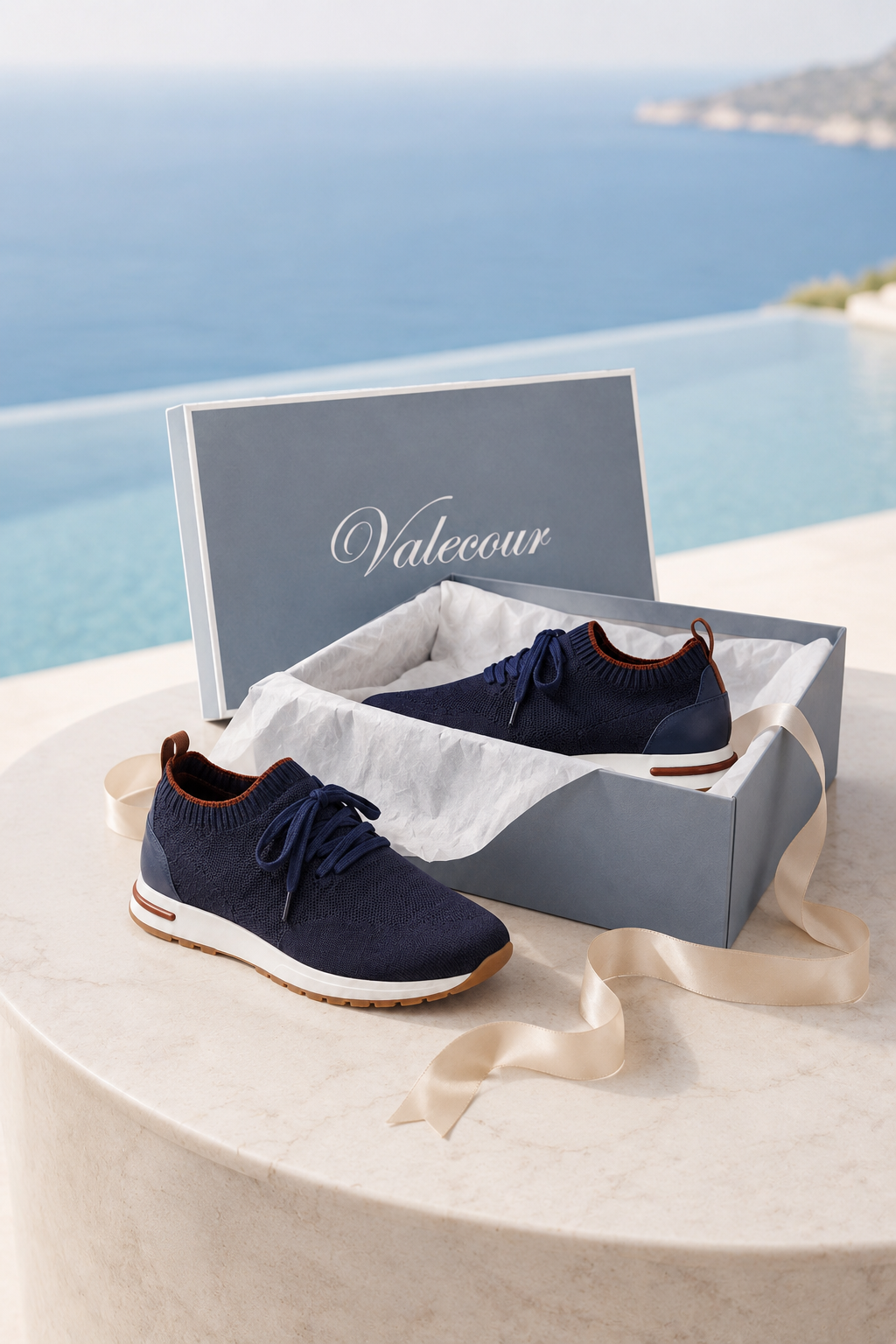 Selano Mesh Slip-On Dunkelblau