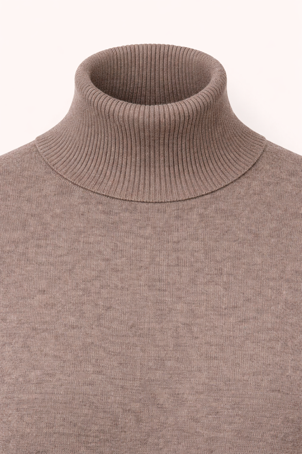 Intemporel Rollkragenpullover Taupe