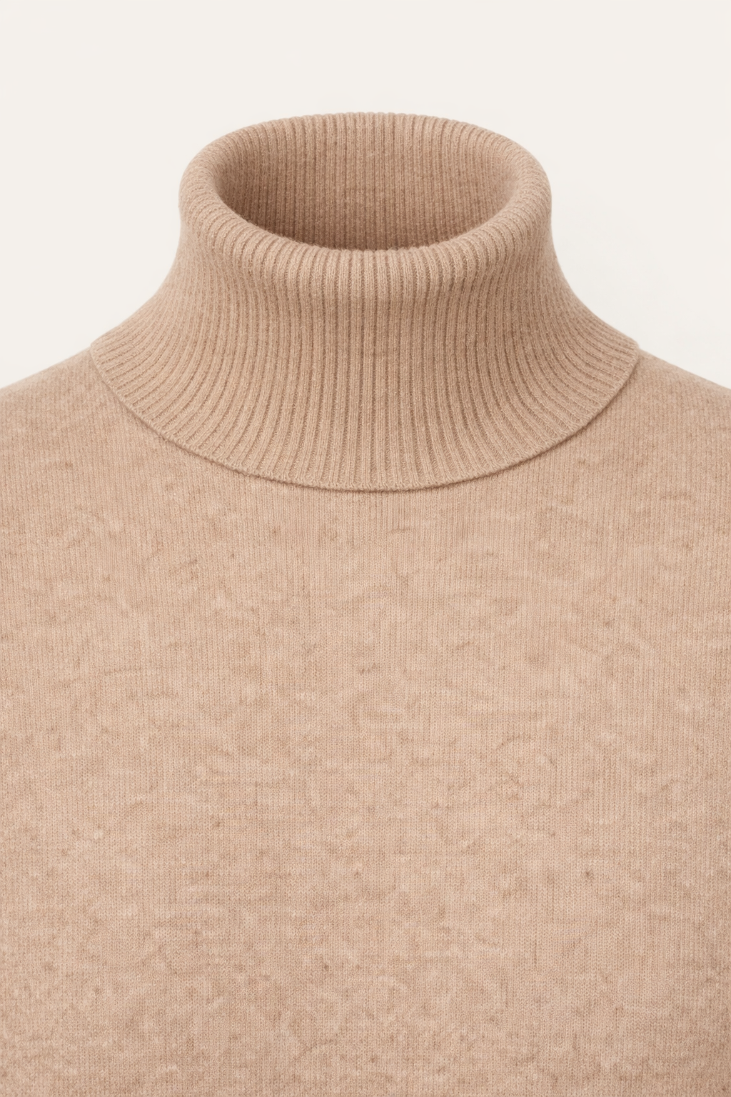 Zeitloser Rollkragenpullover Beige