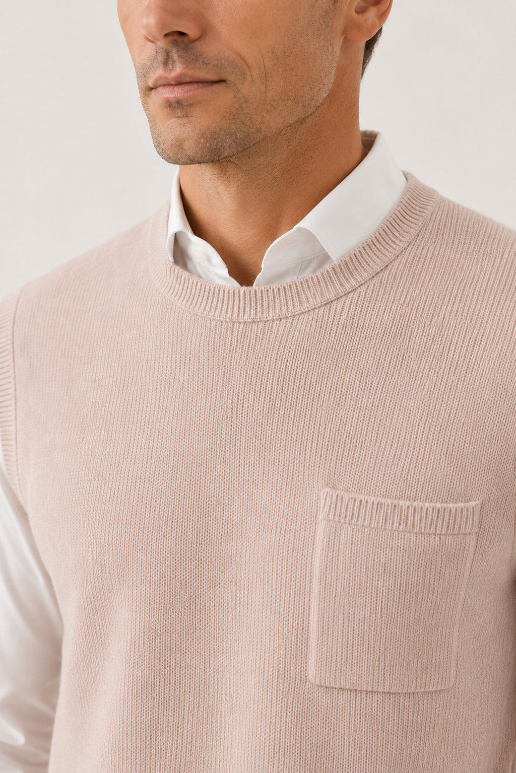 Merino Bodywarmer Apricot