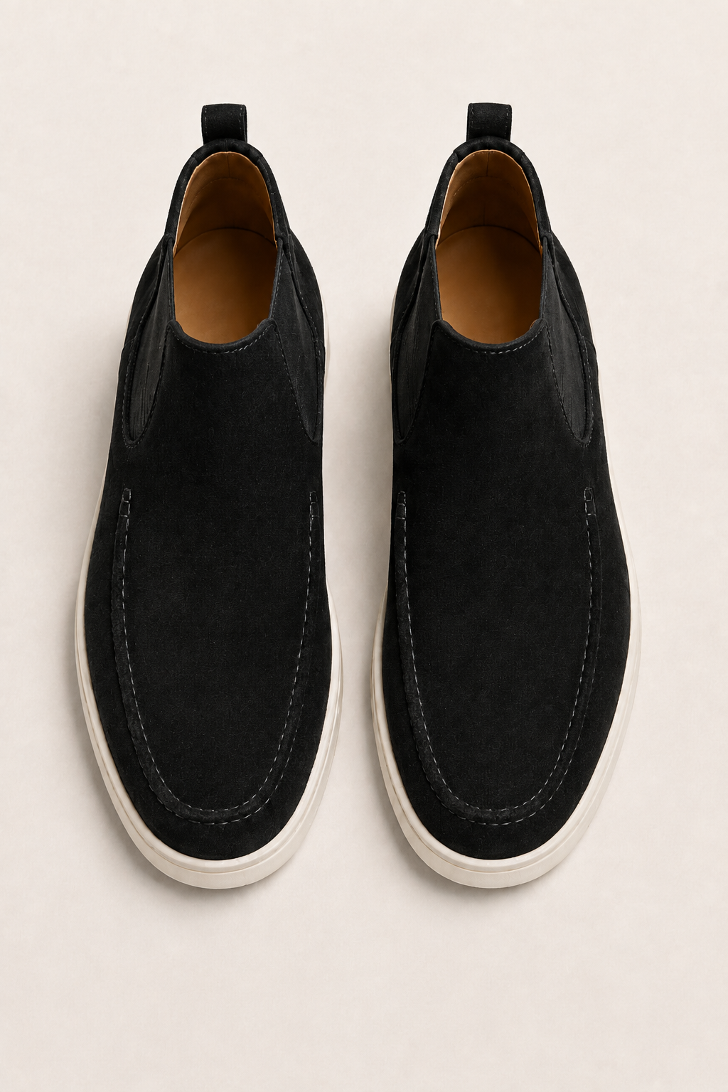 Ettore Suede Boot Black