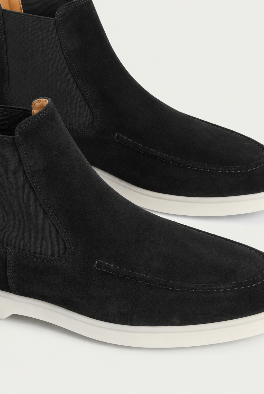 Ettore Suede Boot Black