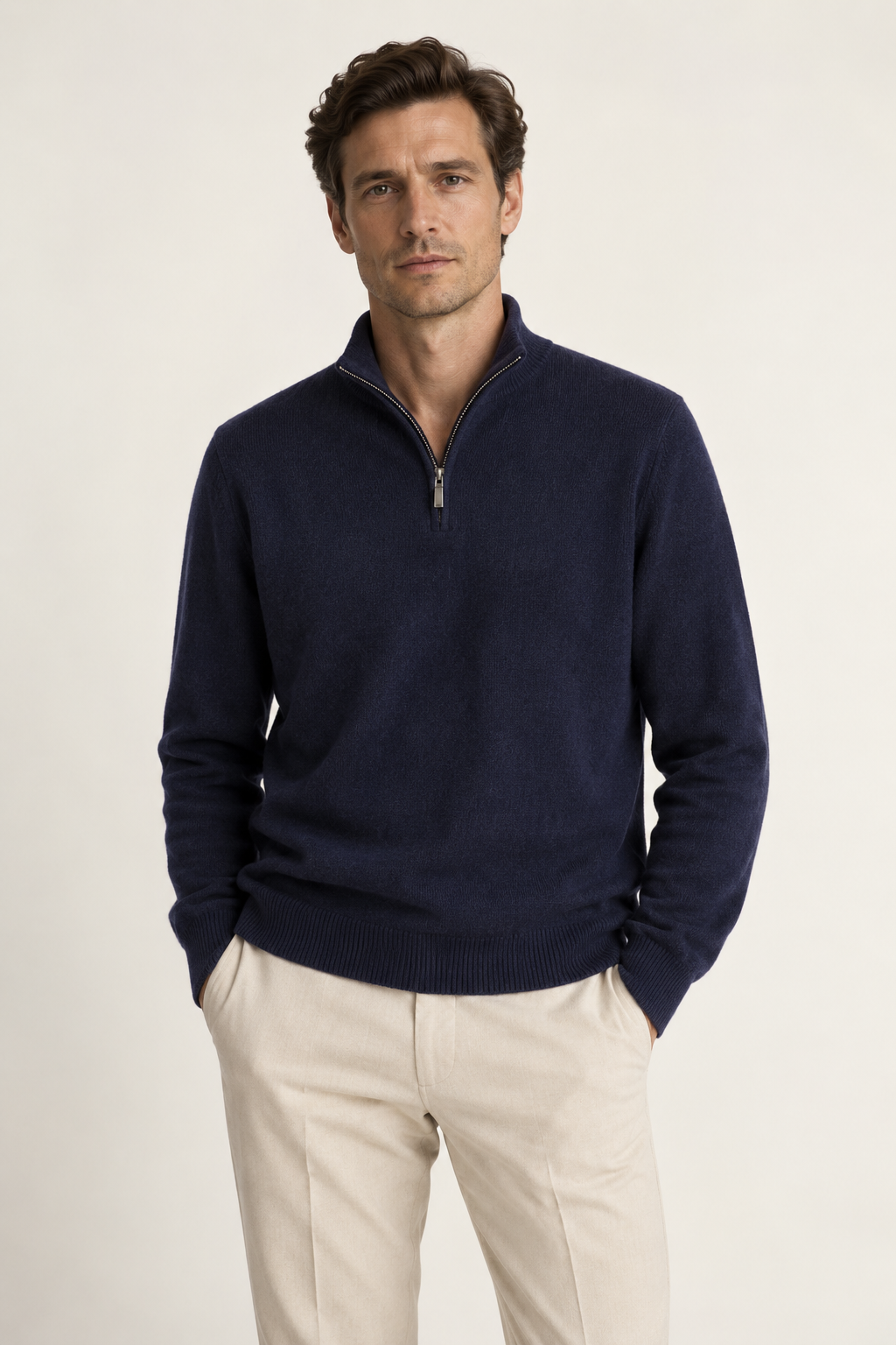 Seravio Quarter-Zip Navy