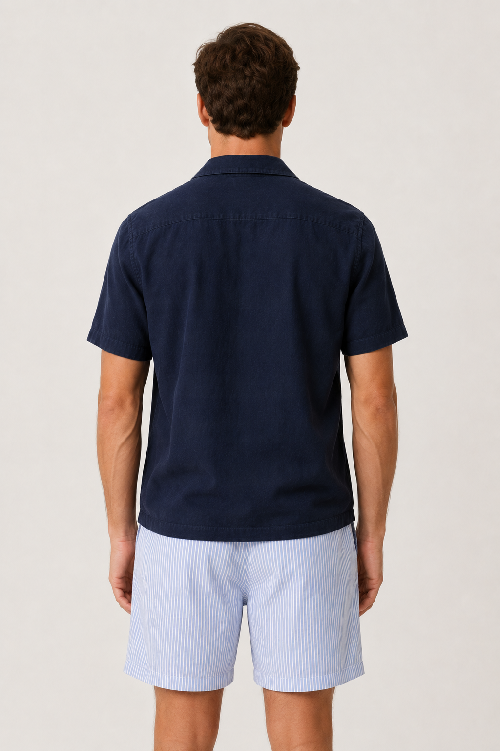 Toulon Short Weiß/Blau