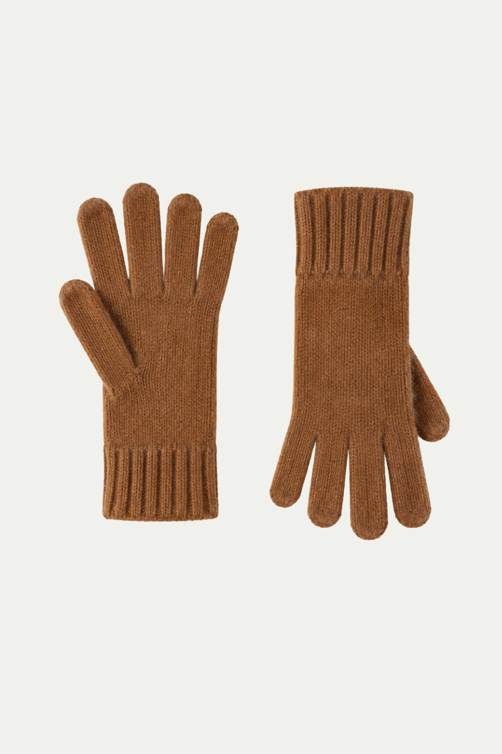 Cashmere Gloves Brown