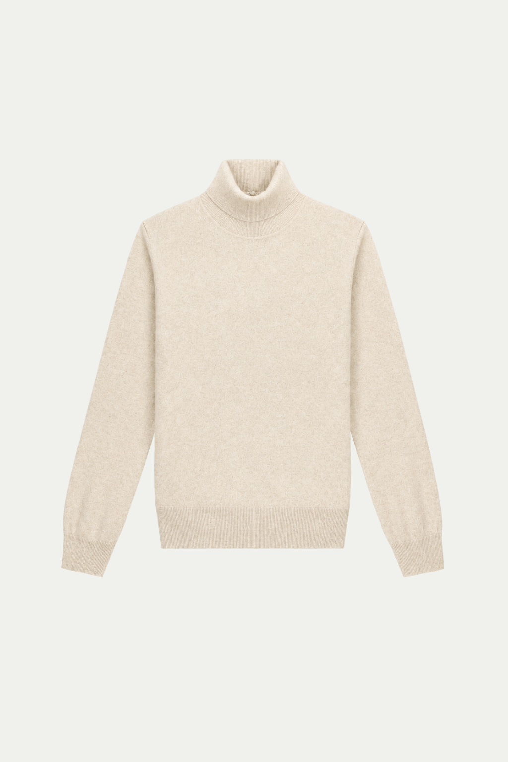 Intemporel Rollkragenpullover Jeansblau