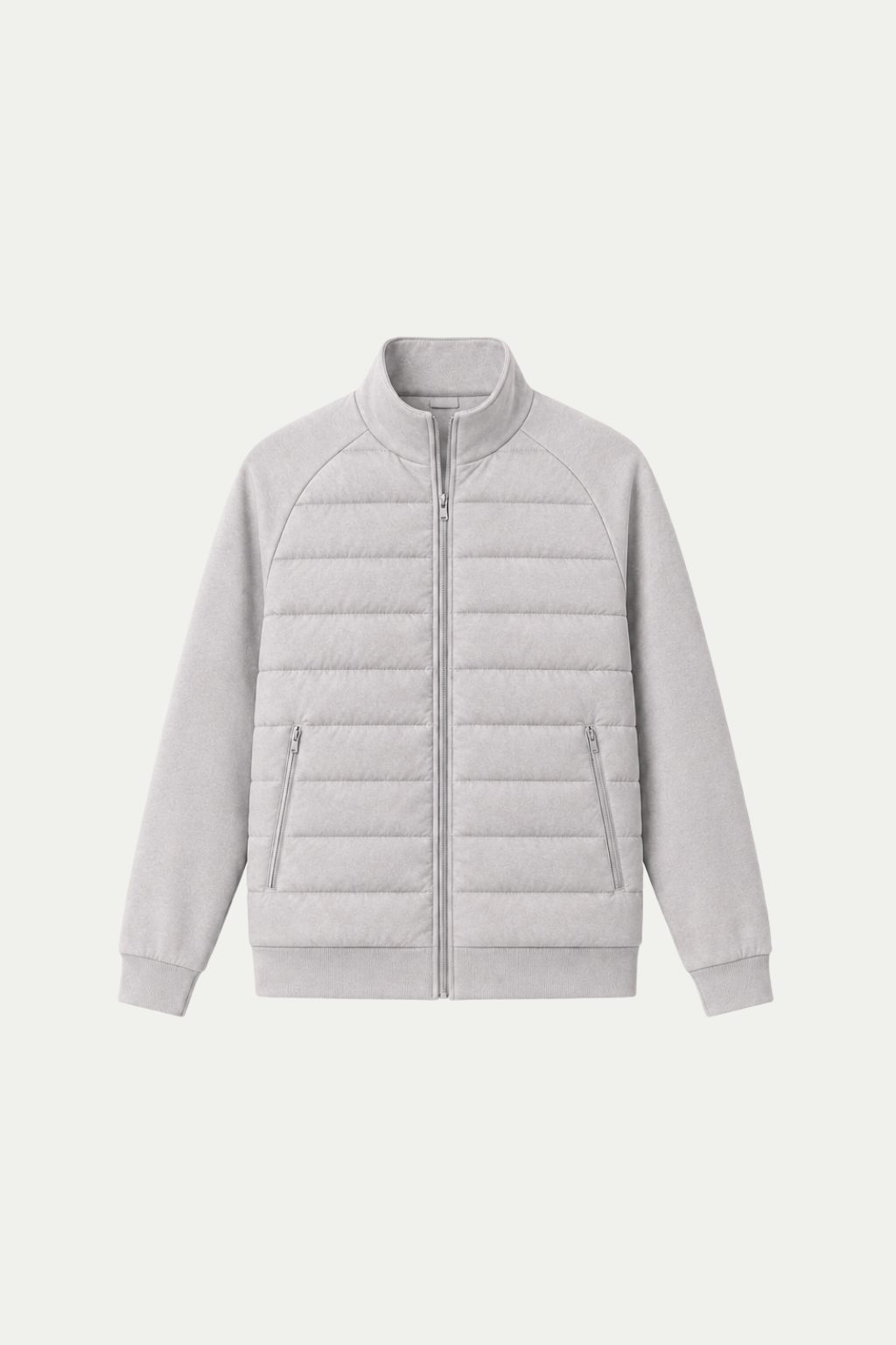 Essential Hybrid Jacke Grau
