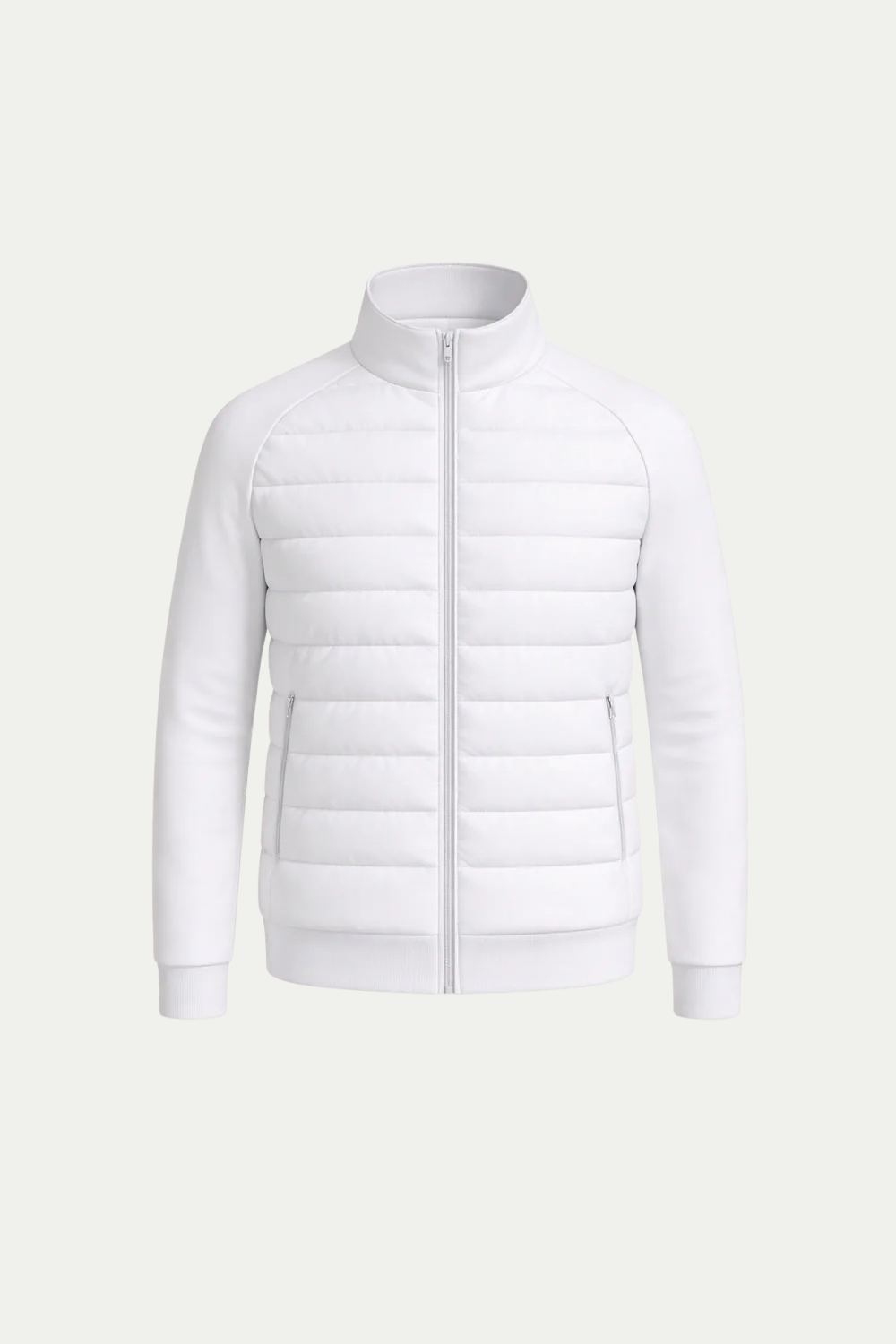 Essential Hybrid Jacket White