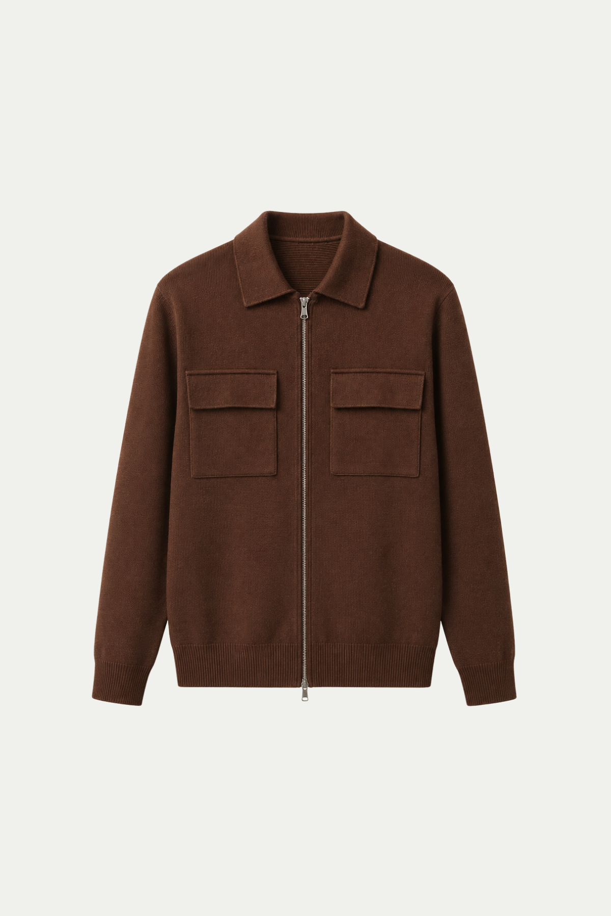 Venturi Merino Cardigan Caramel