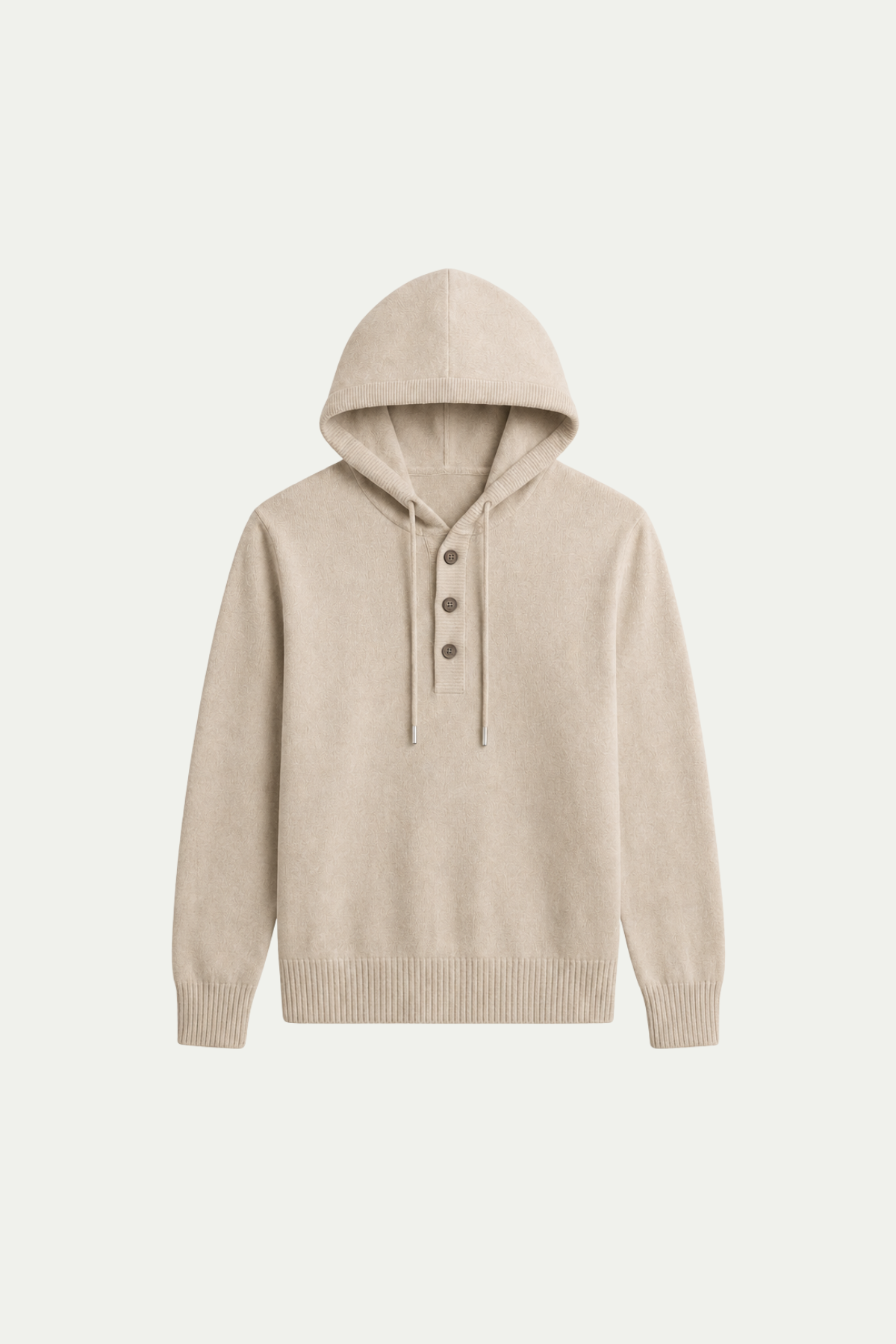 Siena Merino Hoodie Beige