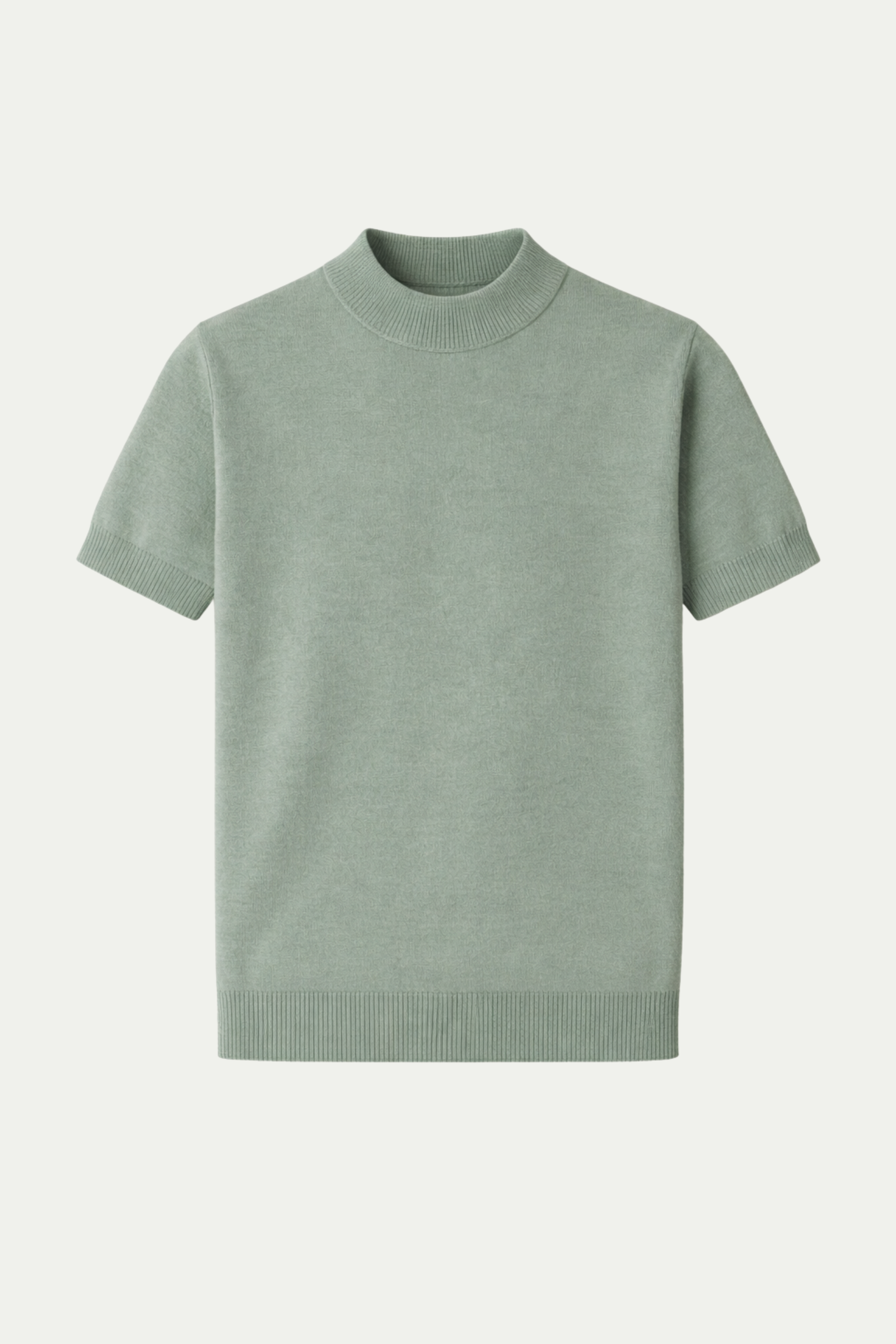 Azure Knit Tee Sage Green