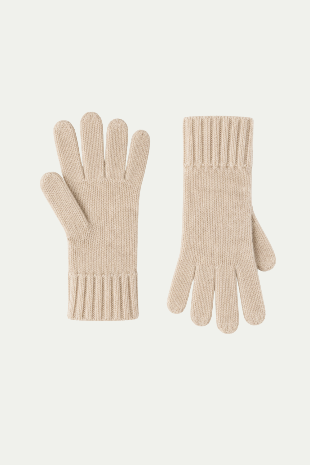 Cashmere Gloves Beige