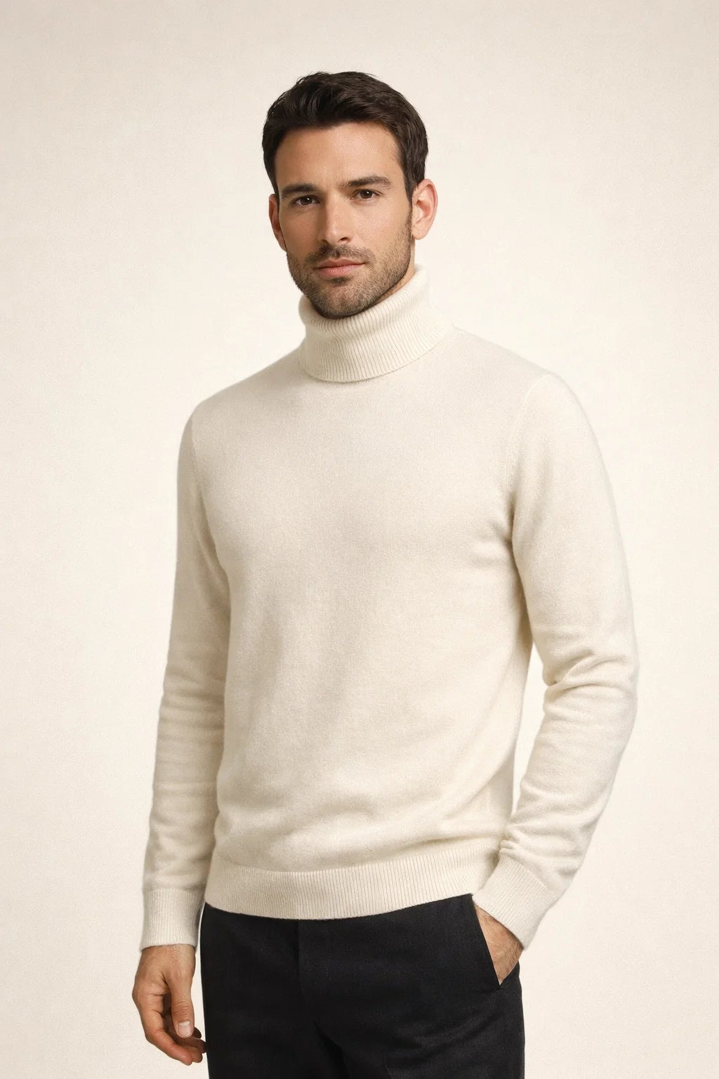 Intemporel Turtleneck Ivory